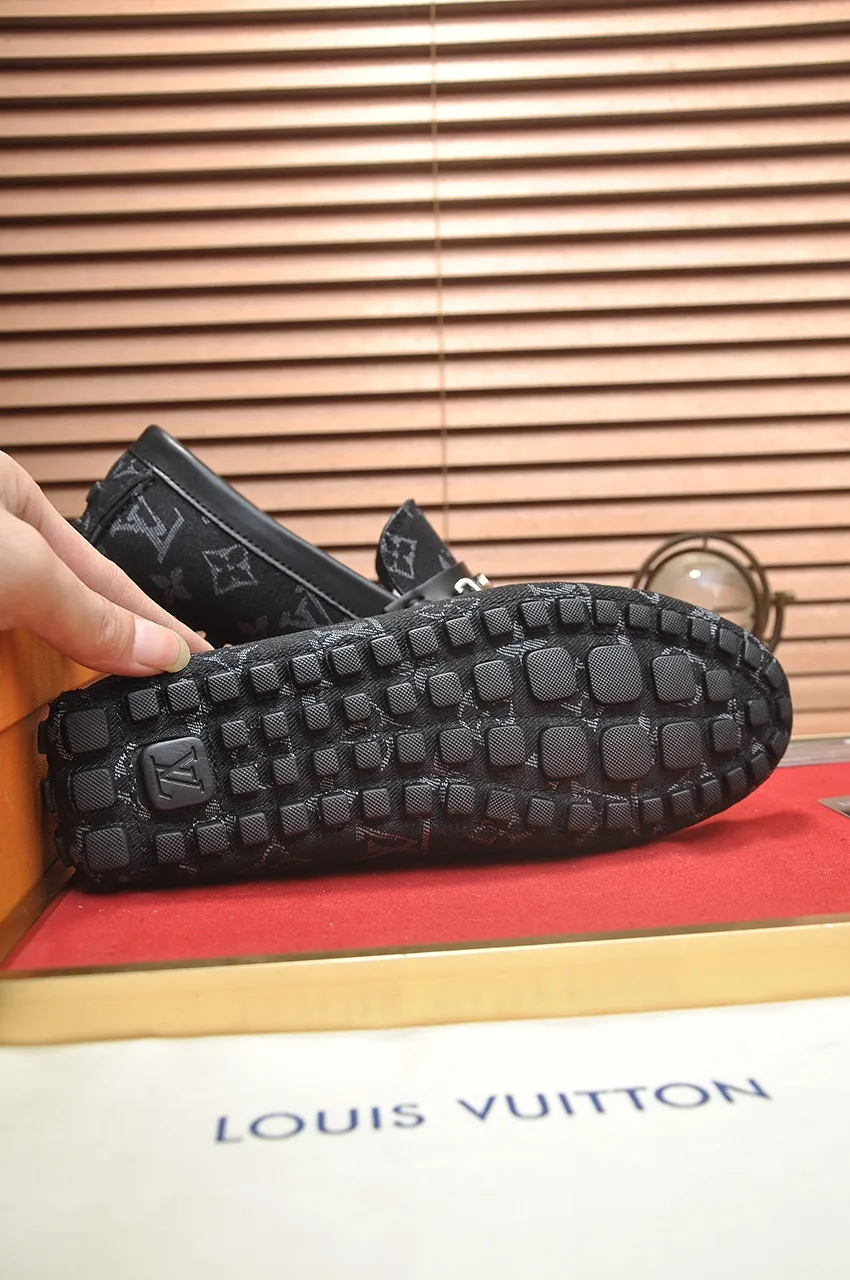 Men's Men's Shoes💰420💶【GUCCI】 (High-end Niuli) New 🍀Gucci*——Gucci Doudou Shoes! Made of imported original cowhide, the inner top layer is comfortable cowhide lining! Original wear-resistant rubber outsole! High quality products! Code number 38-44!